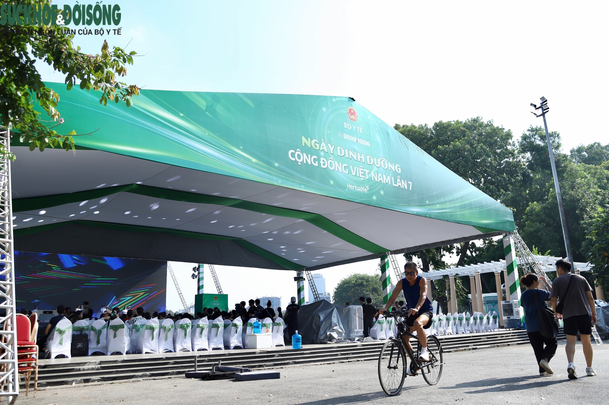 Cận cảnh công tác chuẩn bị Ngày Dinh dưỡng cộng đồng Việt Nam lần thứ 7- Ảnh 4.