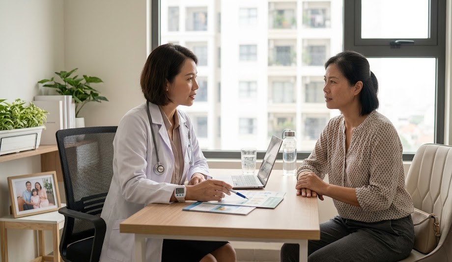 7 nguyên tắc giảm cân lành mạnh ở phụ nữ tiền mãn kinh - Ảnh 3.
