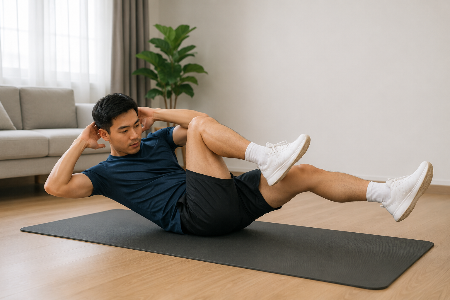 4 bài tập thay thế plank giúp rèn luyện cơ bụng hiệu quả - Ảnh 3.