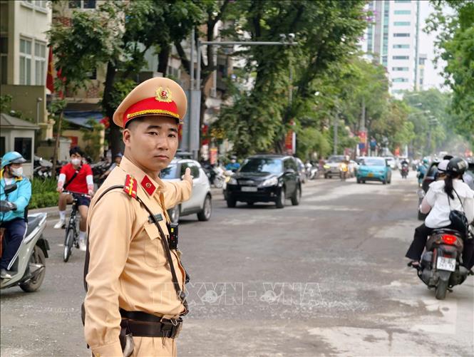 Phân luồng giao thông phục vụ sự kiện tại Hà Nội trong ngày 7 - 8/6- Ảnh 1.