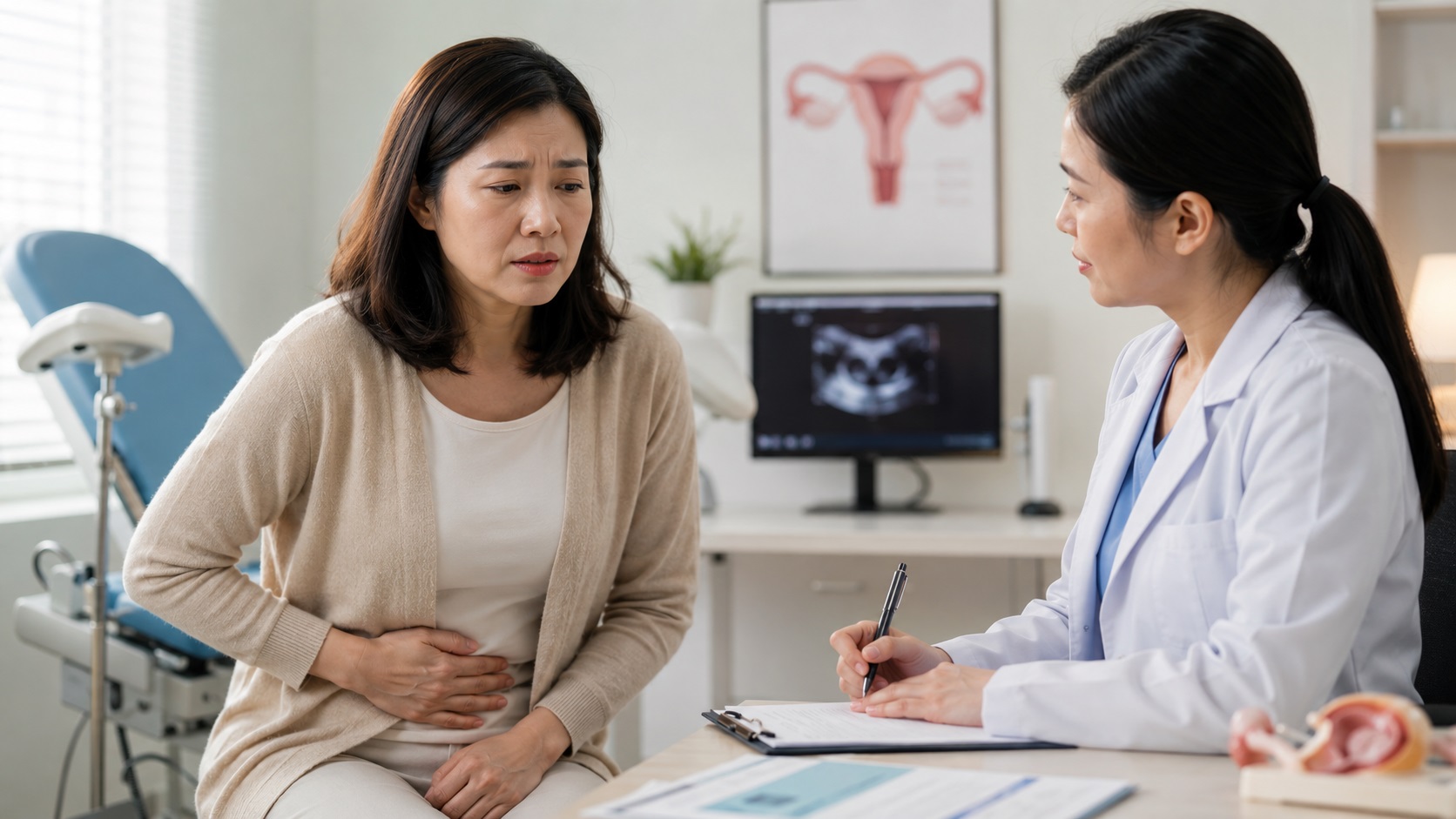 Ra máu nhiều, đau bụng dữ dội, chóng mặt hoặc chảy máu kéo dài là những dấu hiệu cần được bác sĩ đánh giá và xử trí sớm