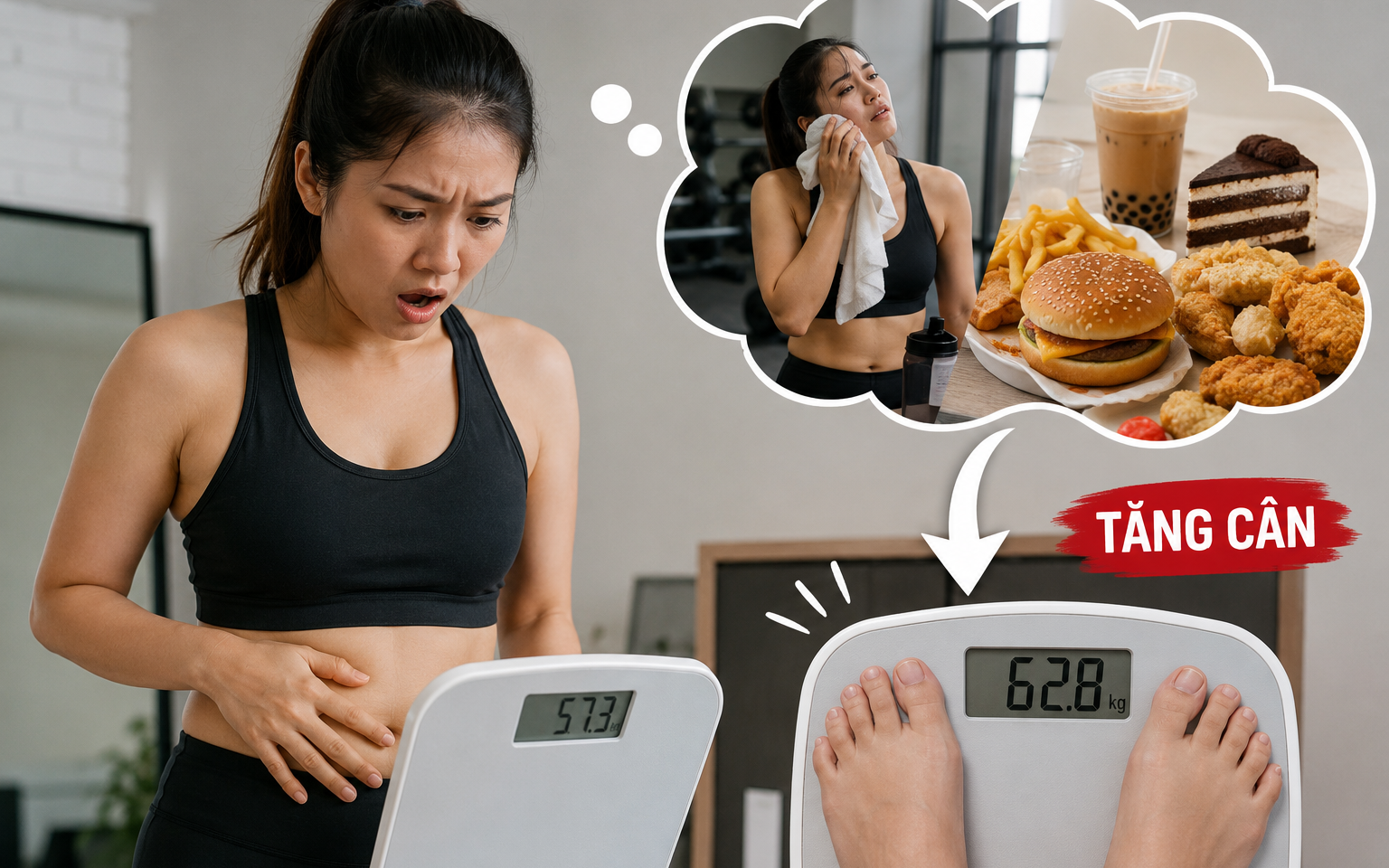 5 lý do khiến phụ nữ sau 45 tuổi dễ tăng cân, cách giữ dáng hiệu quả - Ảnh 2.