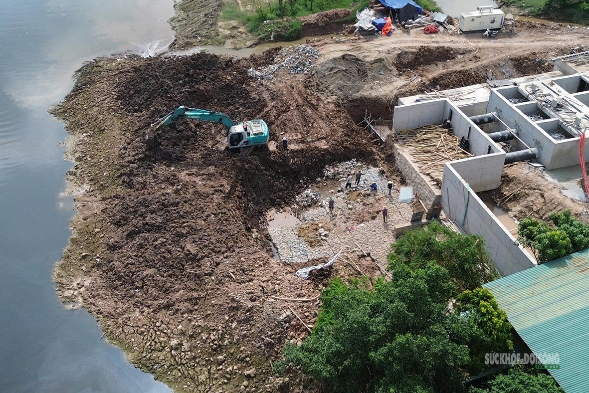 'Giải cứu' vùng trũng phía Tây Hà Nội khỏi nỗi ám ảnh ngập úng- Ảnh 3.