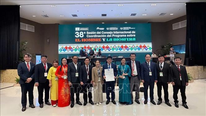 Phong Nha – Kẻ Bàng được UNESCO vinh danh là Khu Dự trữ sinh quyển thế giới- Ảnh 1.