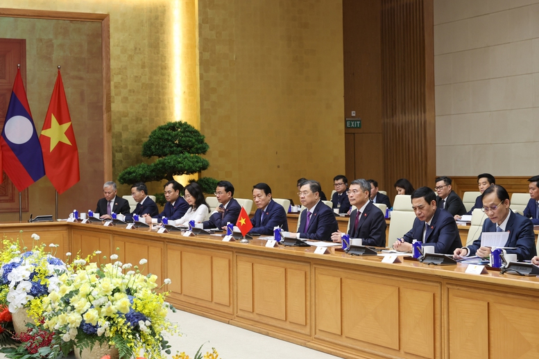 Việt Nam luôn kề vai sát cánh hỗ trợ Lào hiện thực hoá các mục tiêu chiến lược đã đề ra- Ảnh 4. Việt Nam luôn kề vai sát cánh hỗ trợ Lào hiện thực hoá các mục tiêu chiến lược đã đề ra- Ảnh 4.