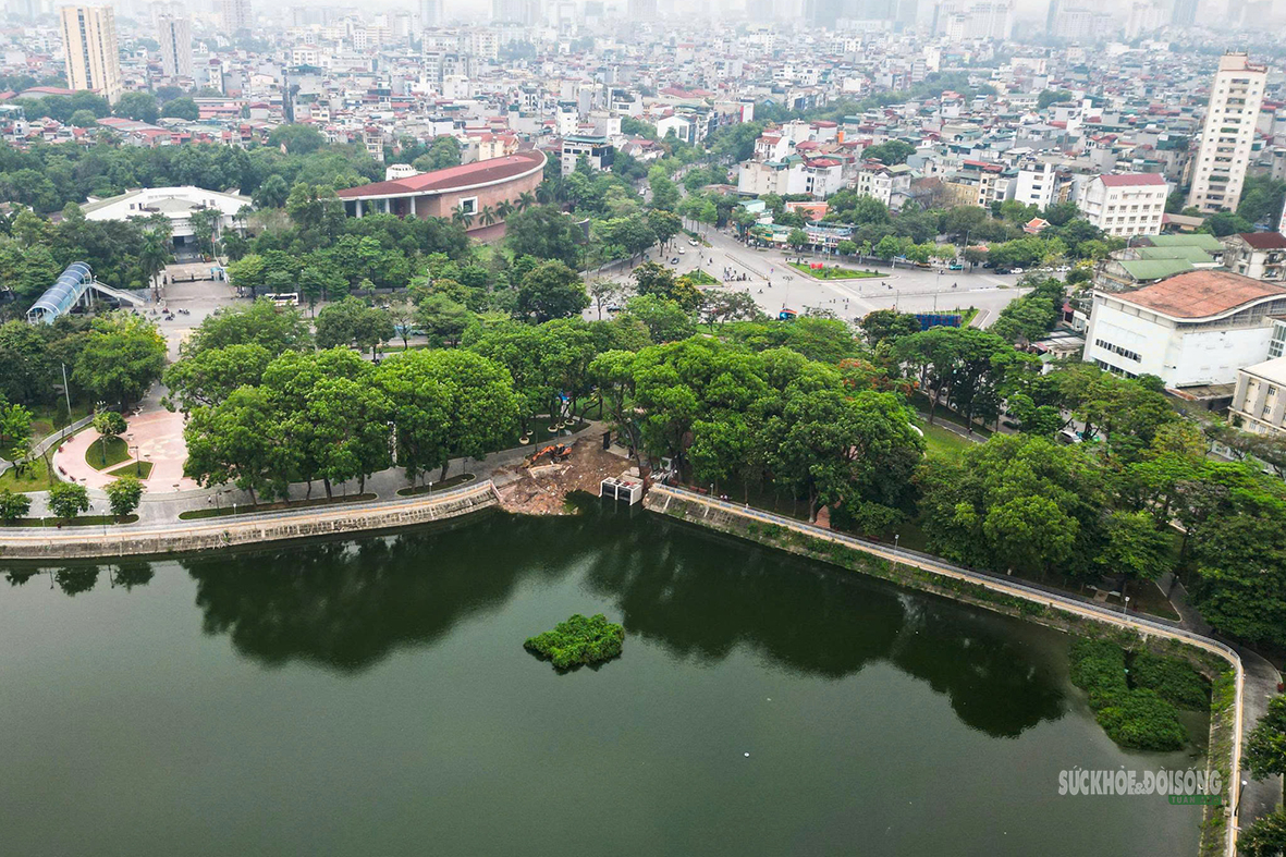 Hà Nội tăng tốc 'lá chắn' chống ngập tại các hồ điều hòa- Ảnh 5. Hà Nội tăng tốc 'lá chắn' chống ngập tại các hồ điều hòa- Ảnh 5.