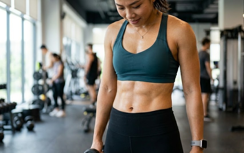 6 bài tập đứng giúp tăng cơ lõi, bảo vệ lưng và đầu gối sau tuổi 50 - Ảnh 1.