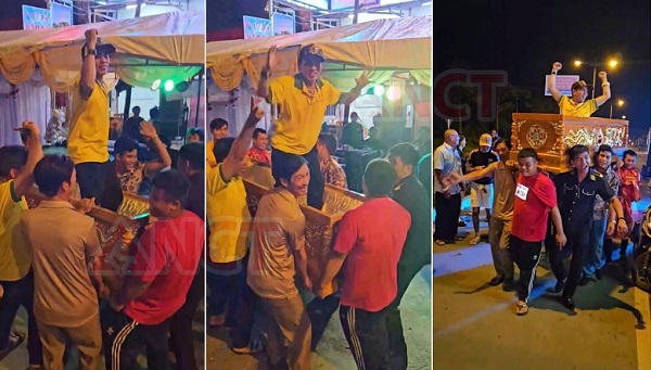 Khởi tố, bắt tạm giam chủ trại hòm và 6 đồng phạm vụ ‘khiêng quan tài diễu phố’- Ảnh 2. Khởi tố, bắt tạm giam chủ trại hòm và 6 đồng phạm vụ ‘khiêng quan tài diễu phố’- Ảnh 2.