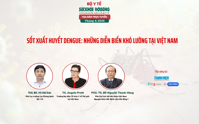 Cảnh báo diễn biến khó lường của sốt xuất huyết Dengue- Ảnh 5. Truyền hình trực tuyến: Sốt xuất huyết Dengue gia tăng với nhiều diễn biến khó lường tại Việt Nam