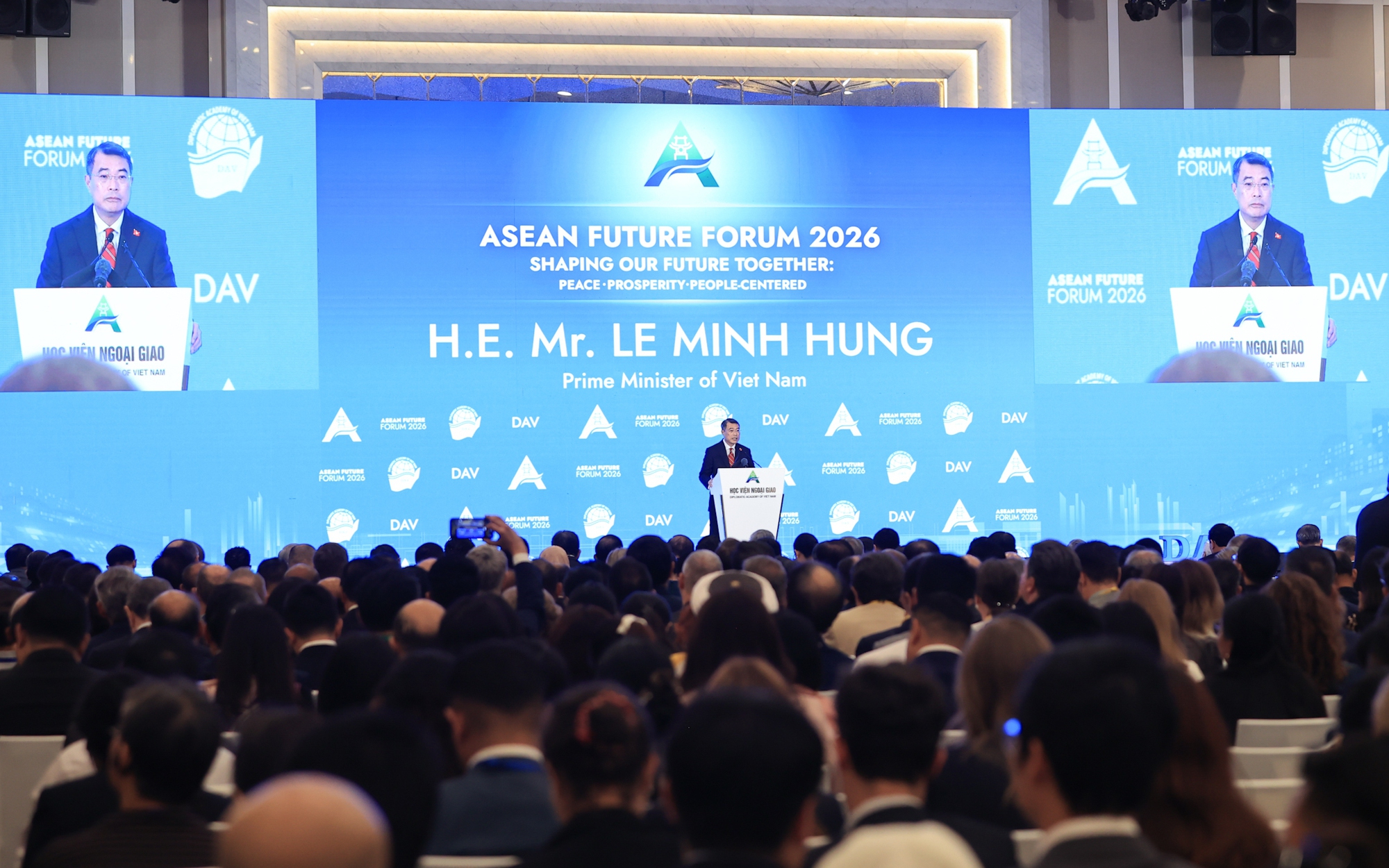 Phó Thủ tướng Nguyễn Văn Thắng: ASEAN phải tiến tới kết nối hệ sinh thái công nghệ tài chính- Ảnh 4. Diễn đàn Tương lai ASEAN 2026: Thủ tướng đề xuất 3 tầm vóc chiến lược cho ASEAN trong giai đoạn mới