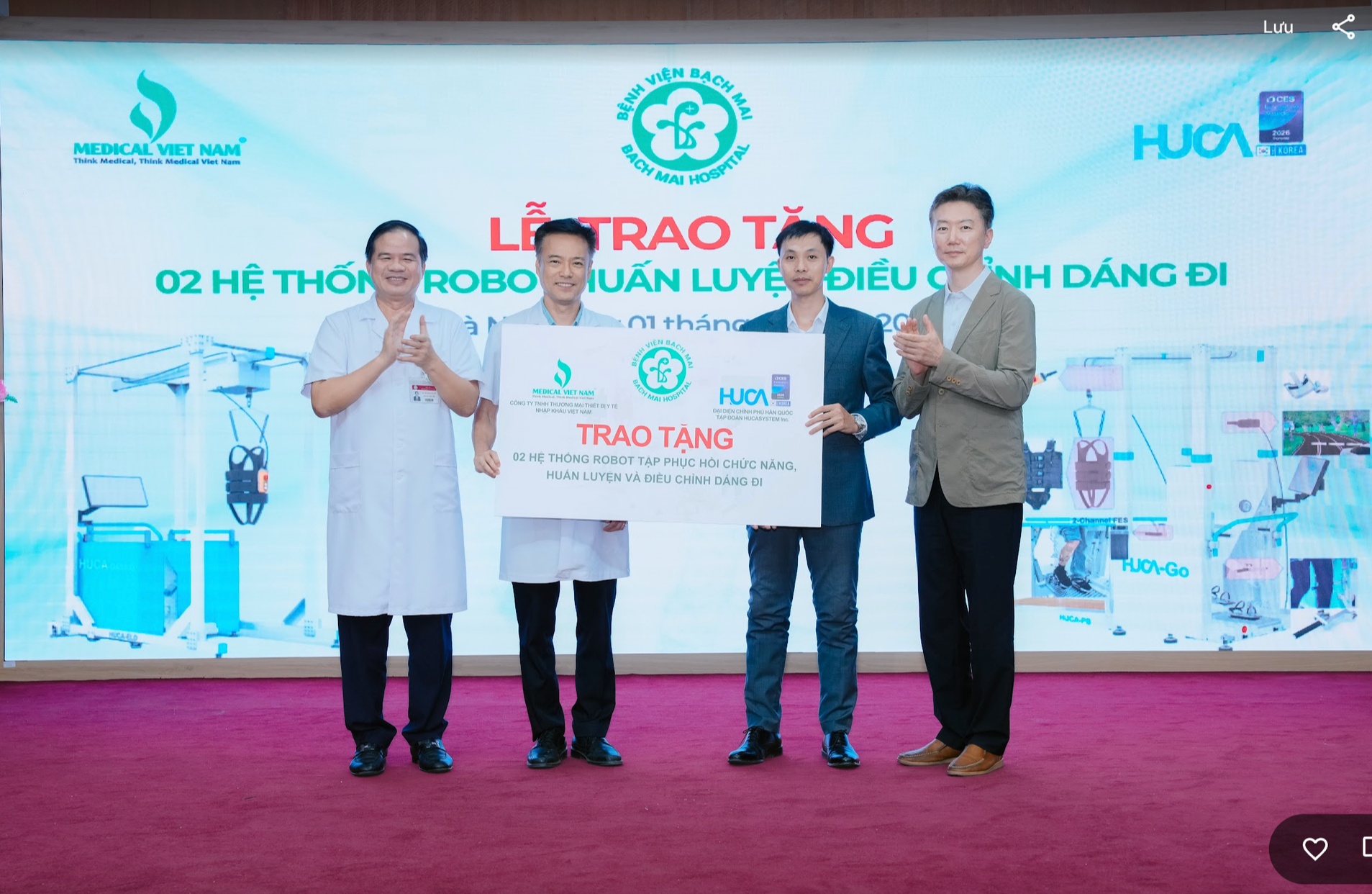 Bệnh viện công đầu tiên ứng dụng Robot AI hỗ trợ phục hồi dáng đi cho người bệnh- Ảnh 2.