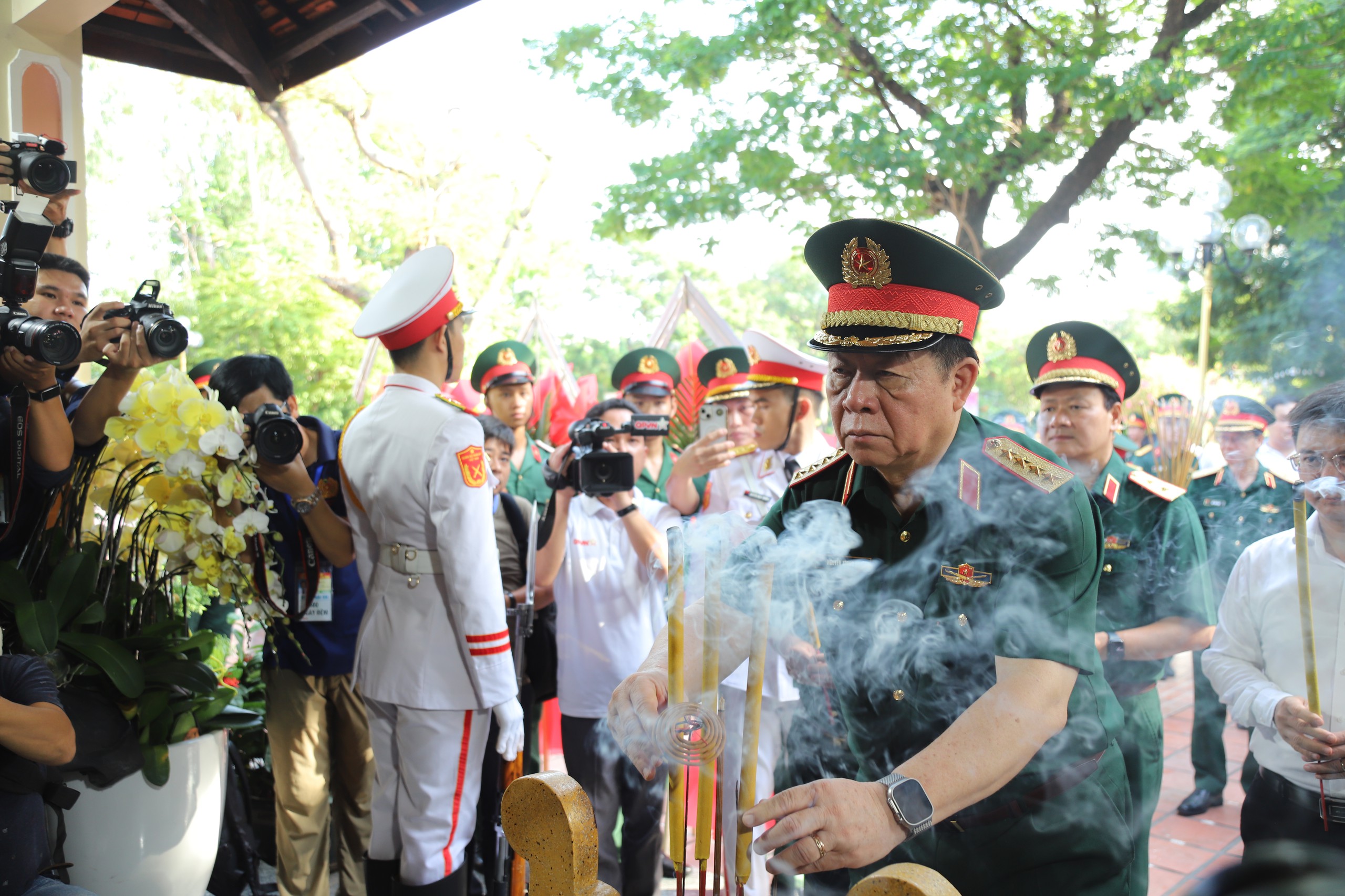 Gallery - Đại tướng Nguyễn Trọng Nghĩa: Nỗ lực cao nhất đưa các liệt sĩ trở về với gia đình - image 1