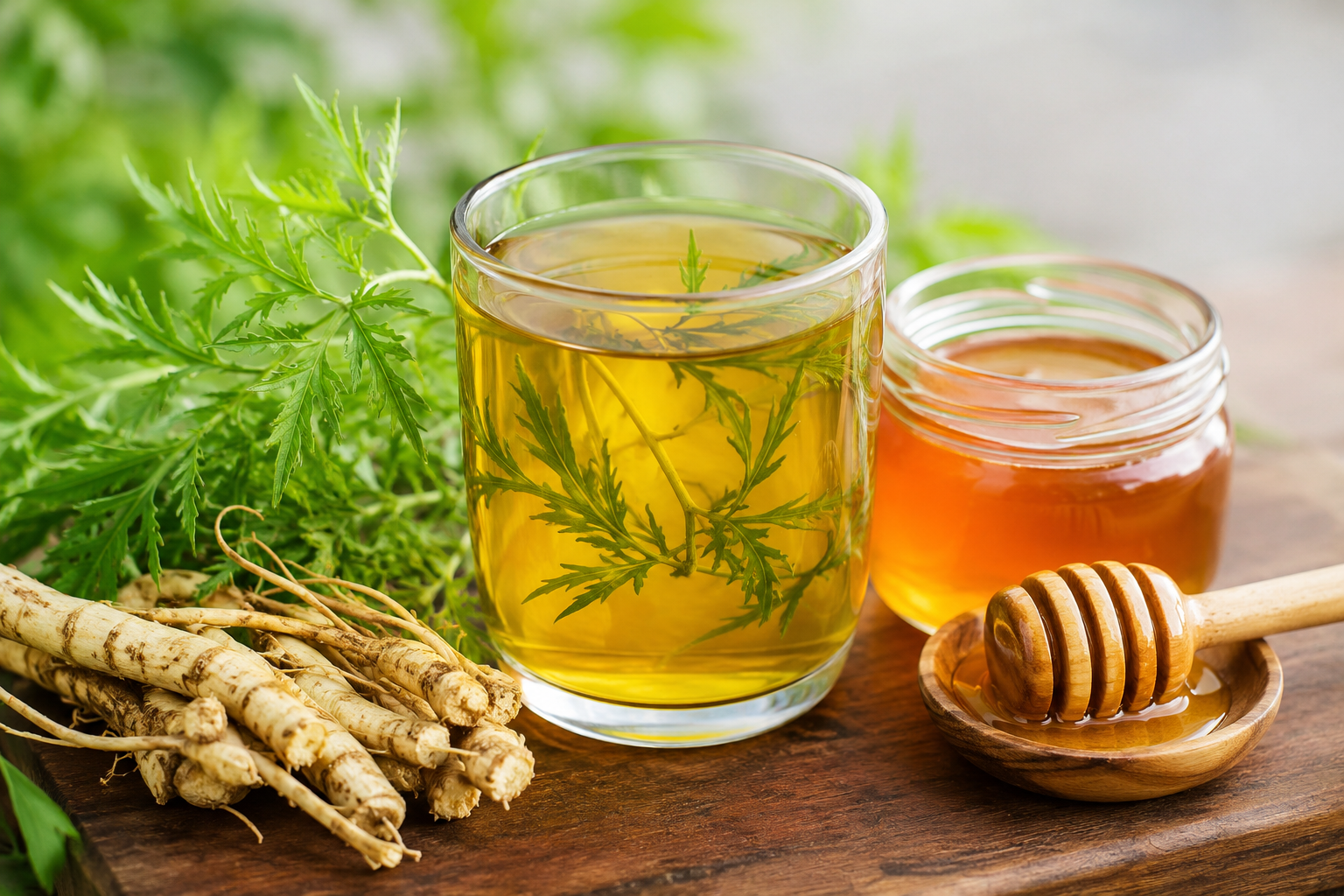 Kết hợp nước lá đinh lăng với mật ong có tác dụng gì ? - Ảnh 3.