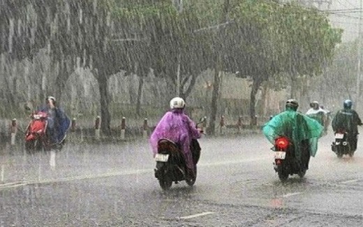 6 tỉnh là tâm mưa lớn trong những ngày tới - Ảnh 2.