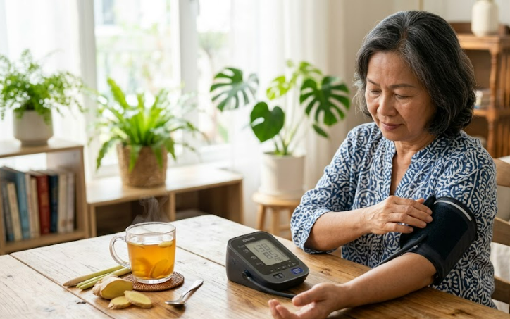 Người mỡ máu cao uống nước gừng có tốt không? - Ảnh 2.