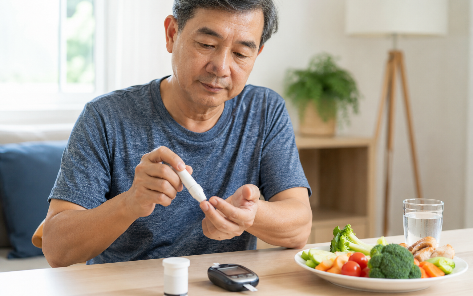 Thói quen tốt giúp kiểm soát đường huyết ở người bệnh đái tháo đường- Ảnh 2.