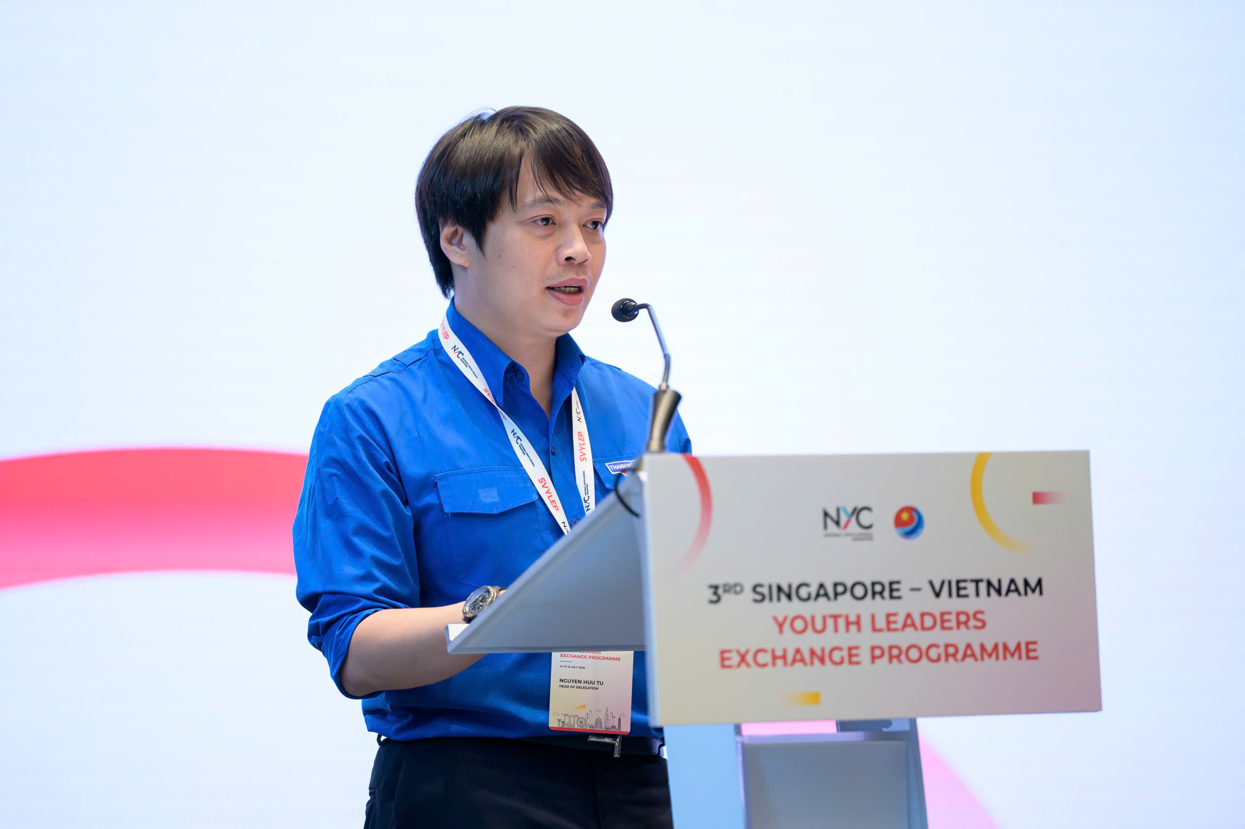 Đoàn đại biểu lãnh đạo thanh niên Việt Nam tham dự Chương trình SVYLEP 2026 tại Singapore - Ảnh 2.