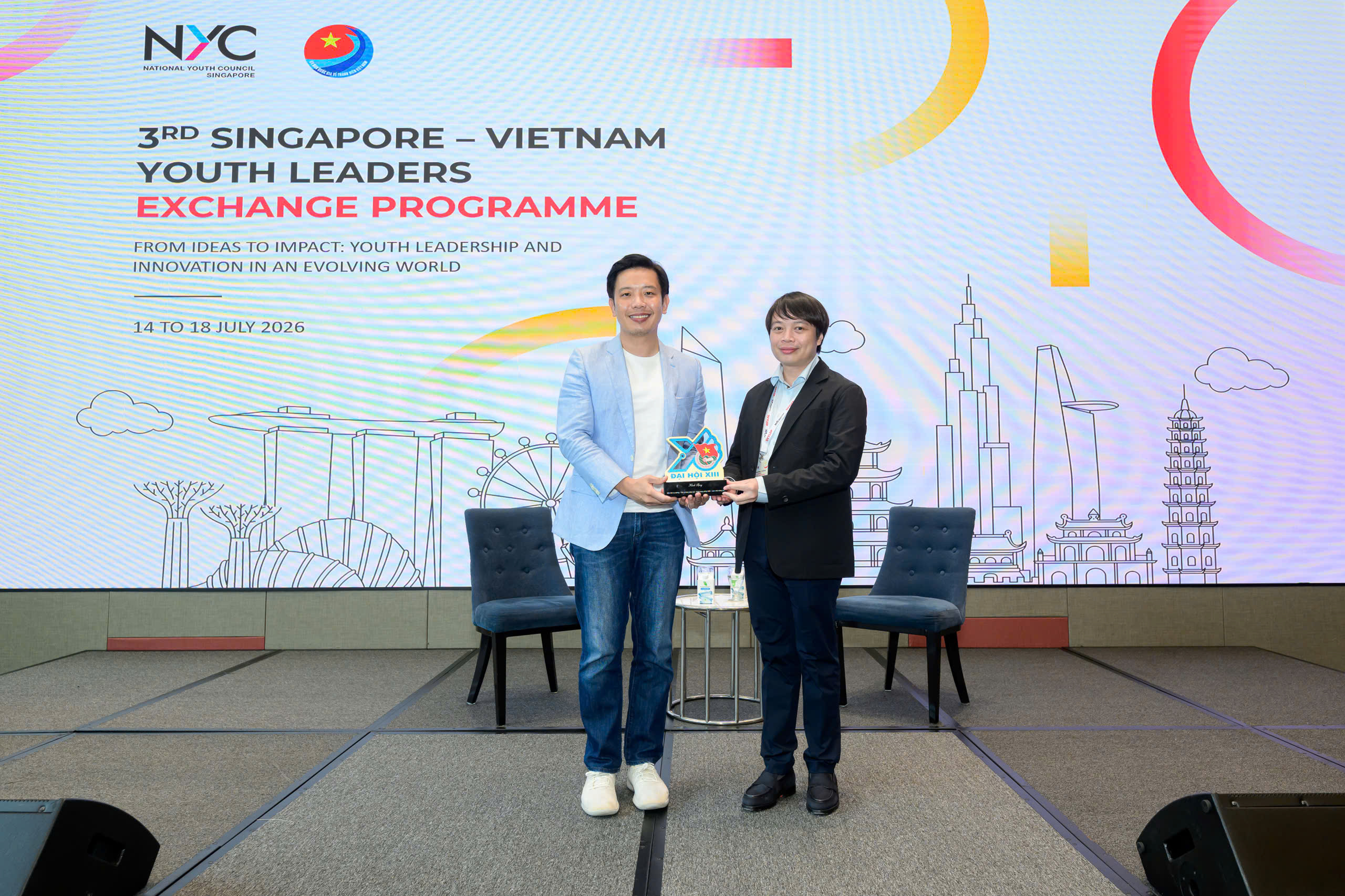 Đoàn đại biểu lãnh đạo thanh niên Việt Nam tham dự Chương trình SVYLEP 2026 tại Singapore - Ảnh 3.