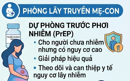 (Infograpic) Những biện pháp ngăn HIV lây truyền từ mẹ sang con- Ảnh 5.