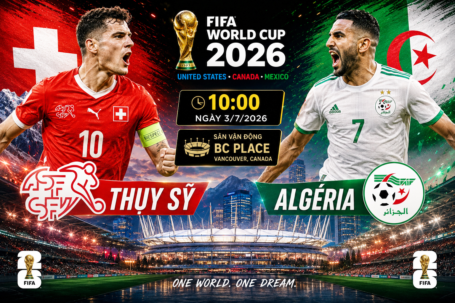 Nhận định, dự đoán tỉ số Thụy Sỹ vs Algéria: Chờ 'Cáo sa mạc' Algéria tạo địa chấn trước Thụy Sỹ?- Ảnh 2.