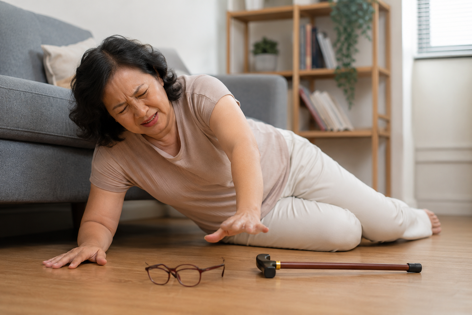 Giảm nguy cơ té ngã không chỉ cần tập chân - Ảnh 1.