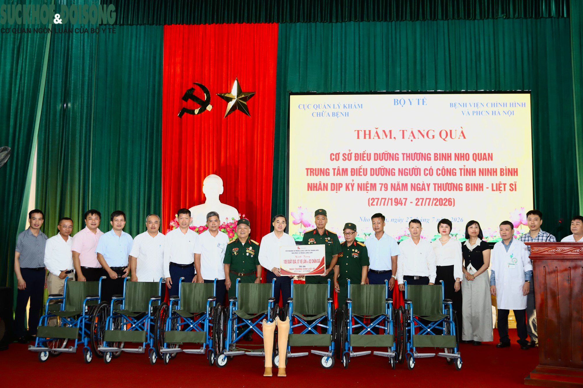 Nụ cười người thương binh trong ngày nhận chiếc chân giả mới - Ảnh 4.