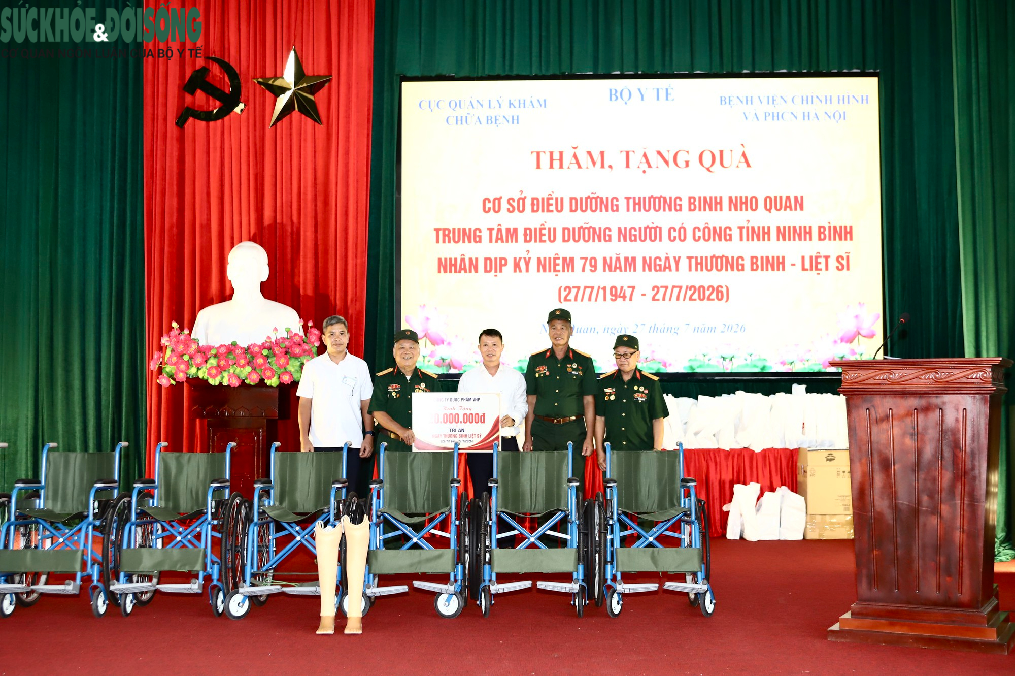 Nụ cười người thương binh trong ngày nhận chiếc chân giả mới - Ảnh 5.