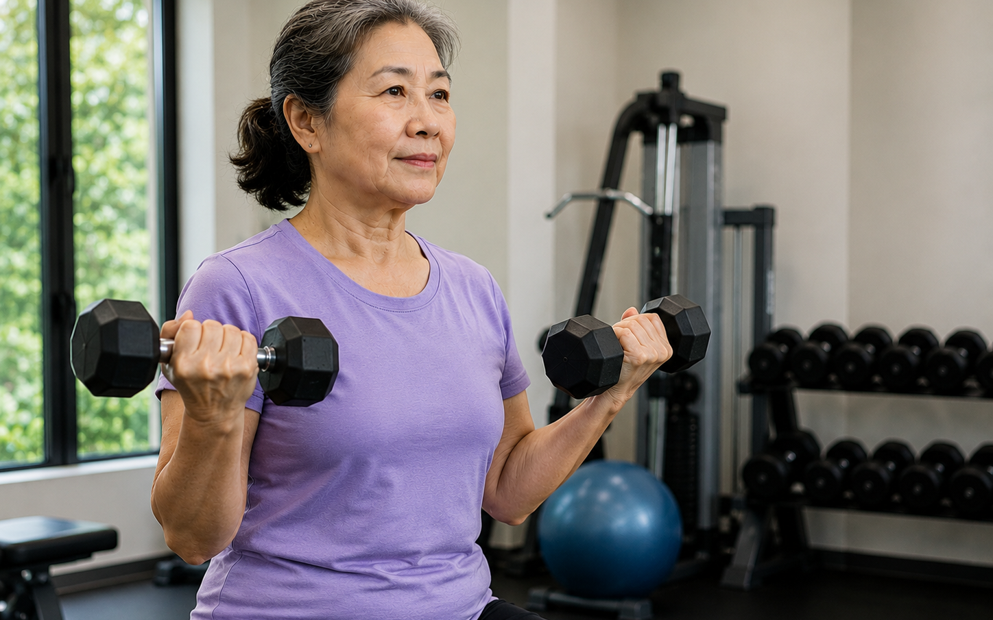 Tập sức mạnh - Chìa khóa giúp phụ nữ giai đoạn tiền mãn kinh U50 giữ cơ, xương khỏe mạnh - Ảnh 3.