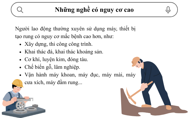 Bệnh nghề nghiệp do rung cục bộ và những điều người lao động cần biết - Ảnh 2.