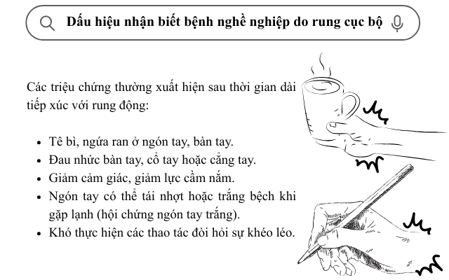 Bệnh nghề nghiệp do rung cục bộ và những điều người lao động cần biết - Ảnh 3.