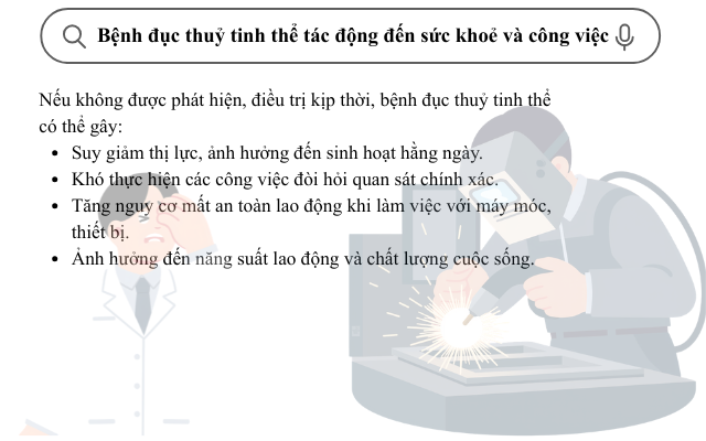 Nhận diện nguy cơ mắc bệnh đục thủy tinh thể nghề nghiệp - Ảnh 4.