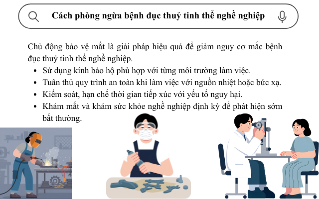 Nhận diện nguy cơ mắc bệnh đục thủy tinh thể nghề nghiệp - Ảnh 5.