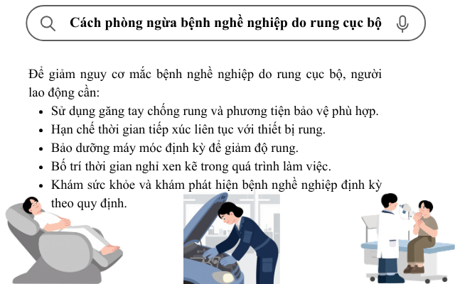 Bệnh nghề nghiệp do rung cục bộ và những điều người lao động cần biết - Ảnh 5.