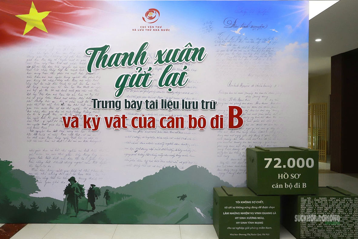 Bên trong nơi lưu giữ 72.000 hồ sơ, kỷ vật cán bộ đi B - Ảnh 12.