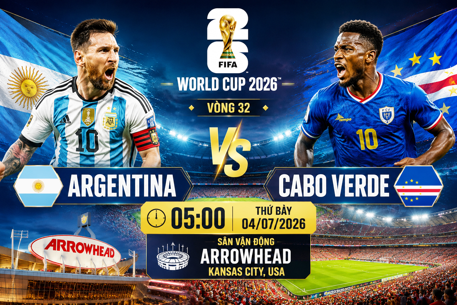 Nhận định, dự đoán tỉ số Argentina vs Cabo Verde: Vũ điệu Tango thăng hoa trước hiện tượng Cabo Verde- Ảnh 2.