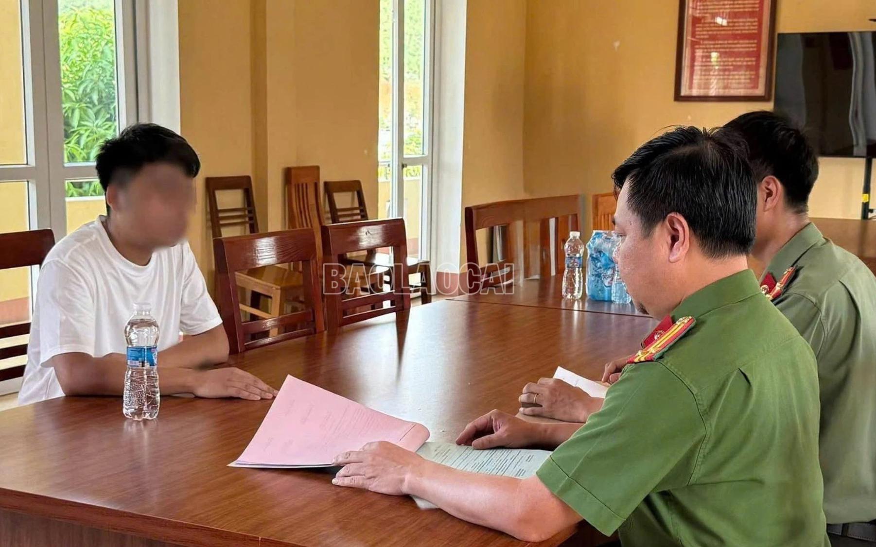 Cảnh Sát Giao Thông Thái Nguyên Xử Lý Nam Thanh Niên Vi Phạm Luật Giao Thông