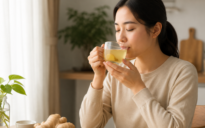6 lợi ích tiềm năng khi uống trà gừng - Ảnh 2.