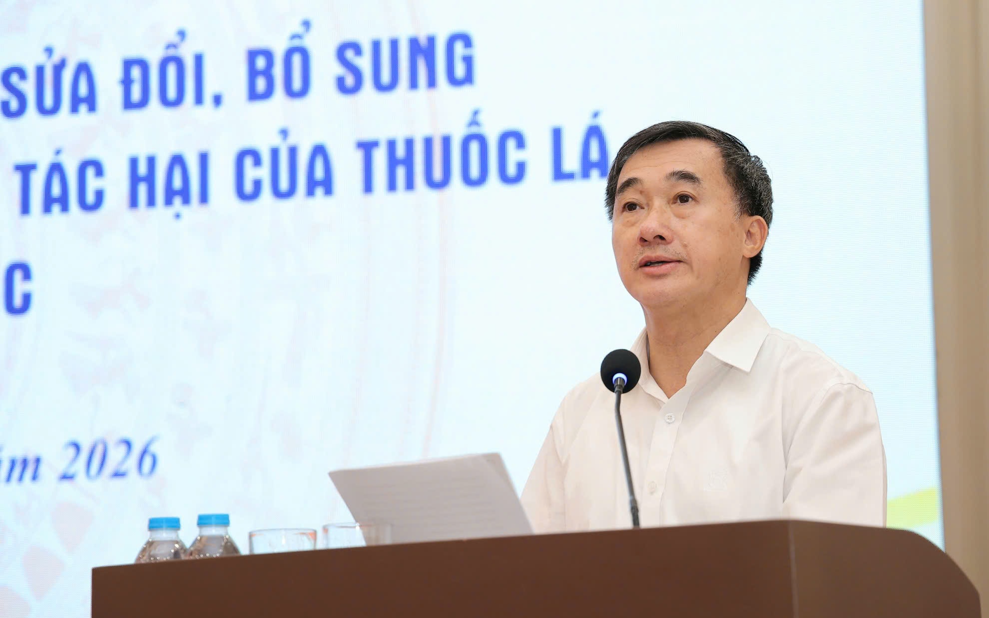 Đề xuất bãi bỏ nhiều thủ tục hành chính trong dự thảo Luật Phòng, chống tác hại của thuốc lá (sửa đổi)- Ảnh 3.