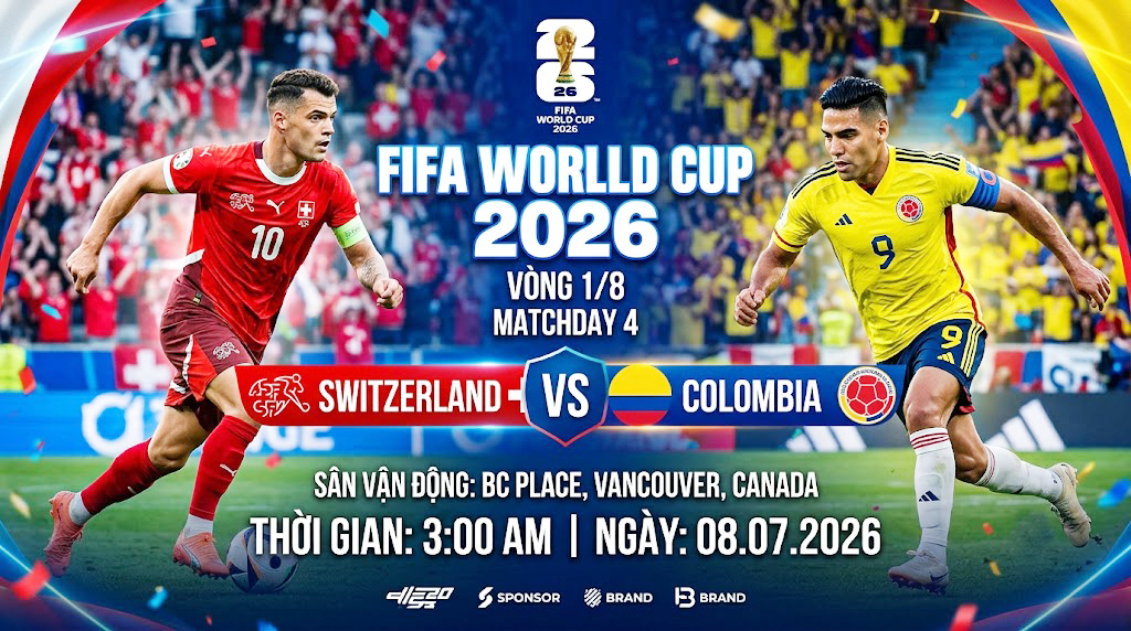 Nhận định và Dự đoán tỉ số Thụy Sỹ vs Colombia tại World Cup 2026 - Ảnh 2.