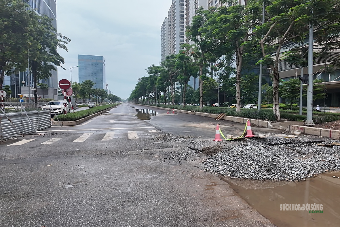 Mặt đường Hoàng Minh Thảo được hoàn trả sau thi công dự án chống úng ngập- Ảnh 6.