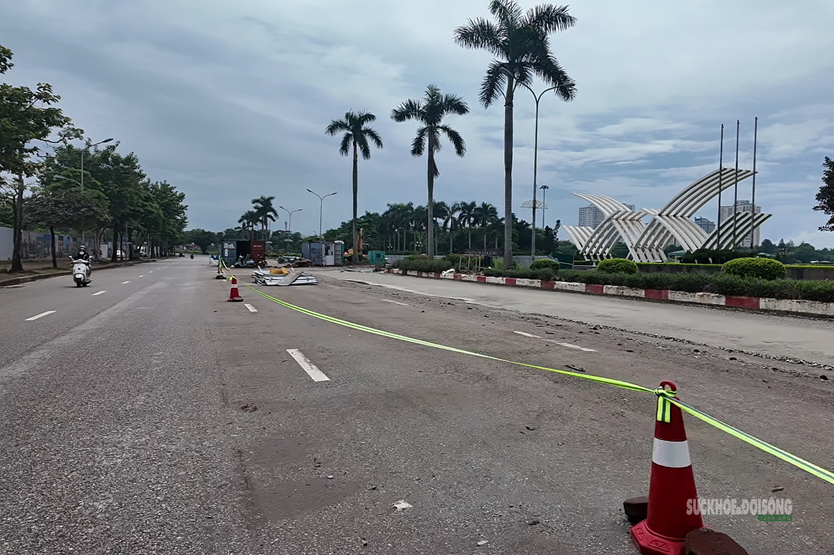 Mặt đường Hoàng Minh Thảo được hoàn trả sau thi công dự án chống úng ngập- Ảnh 8.