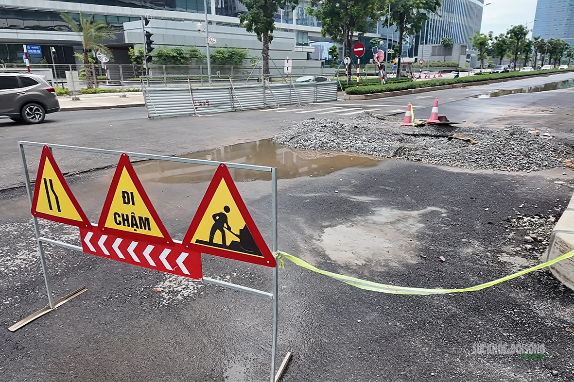 Mặt đường Hoàng Minh Thảo được hoàn trả sau thi công dự án chống úng ngập- Ảnh 7.