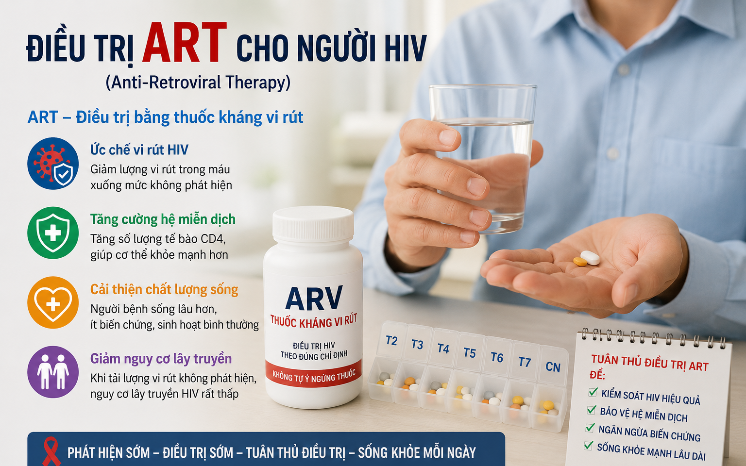 Tác động của HIV lên quá trình lão hóa - Ảnh 2.