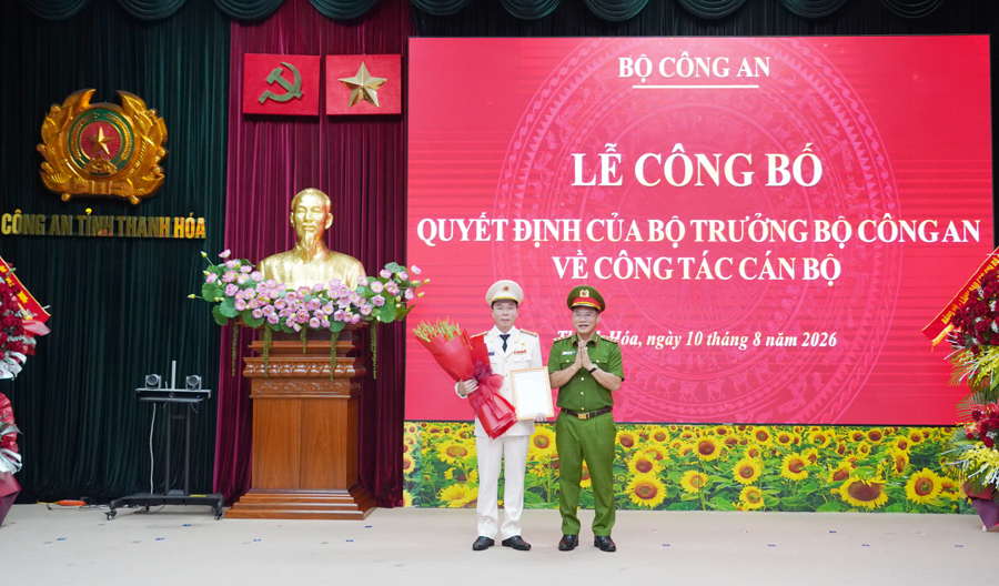 Thanh Hóa có tân Giám đốc Công an tỉnh- Ảnh 2.
