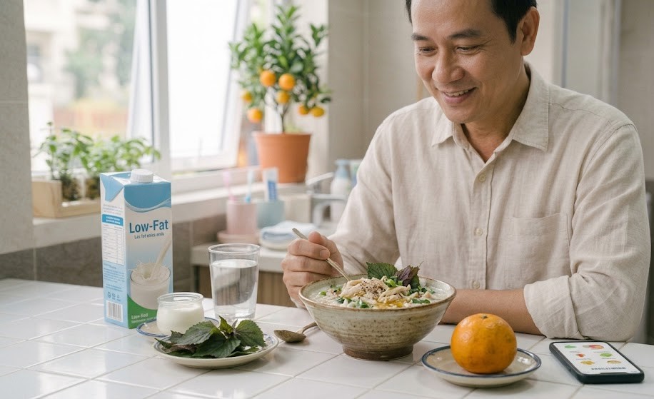 Thực đơn bữa sáng 7 ngày tham khảo cho người bệnh gout - Ảnh 2.