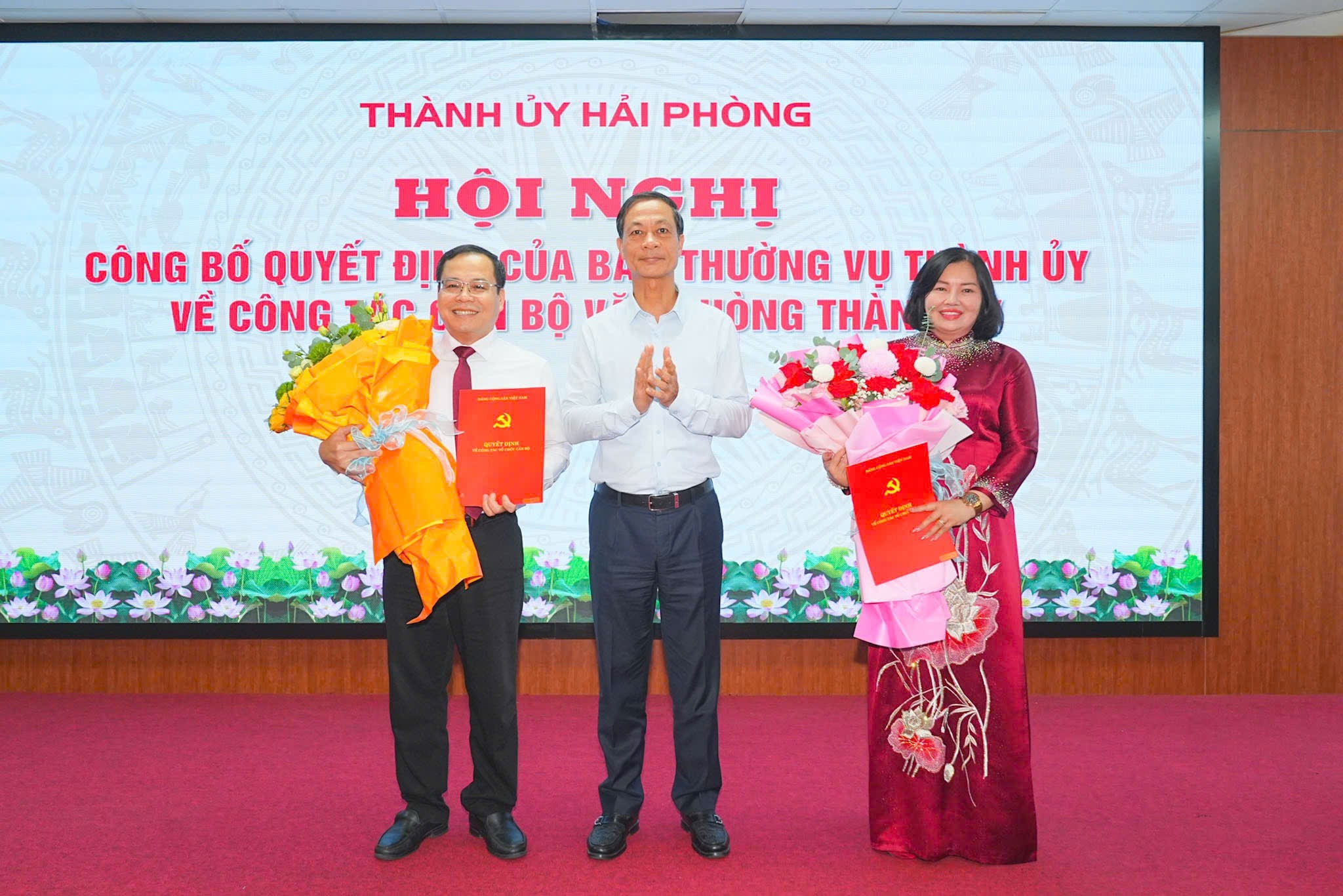Hải Phòng công bố quyết định về công tác cán bộ - Ảnh 2.