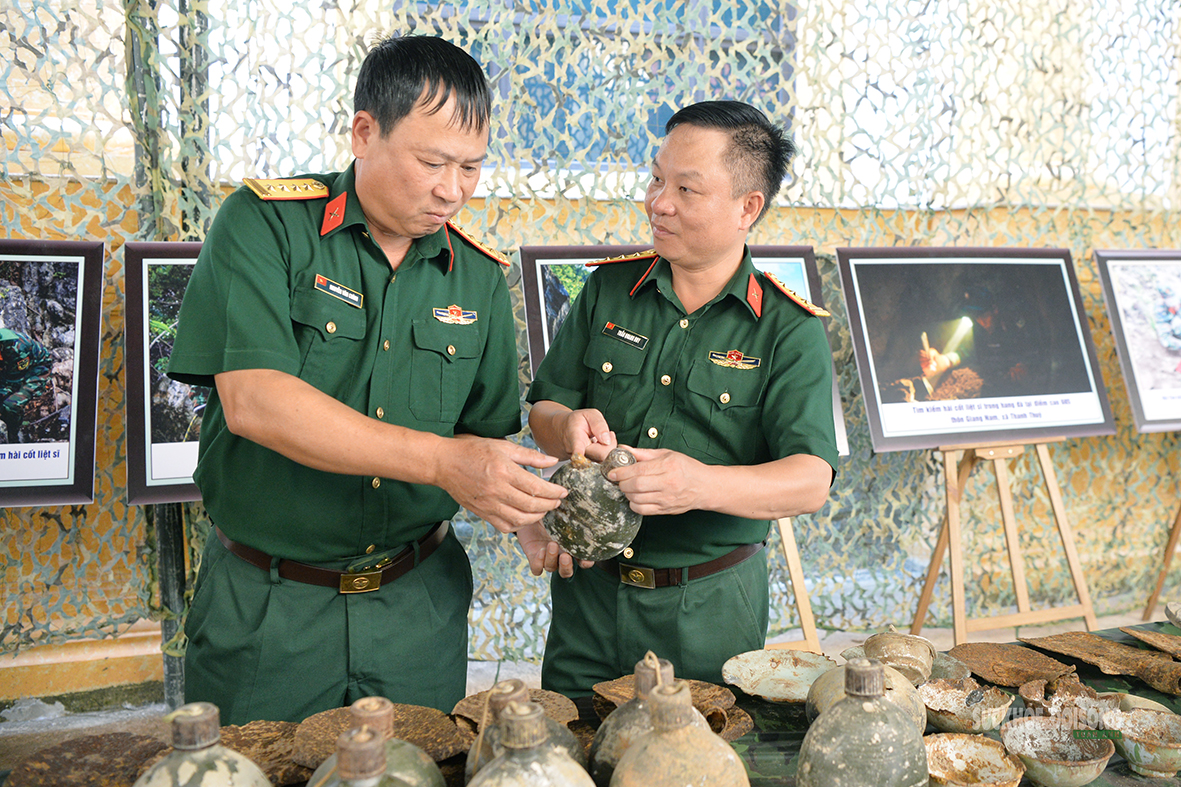 Những kỷ vật từ hành trình tìm kiếm hài cốt liệt sĩ ở Tuyên Quang - Ảnh 6.