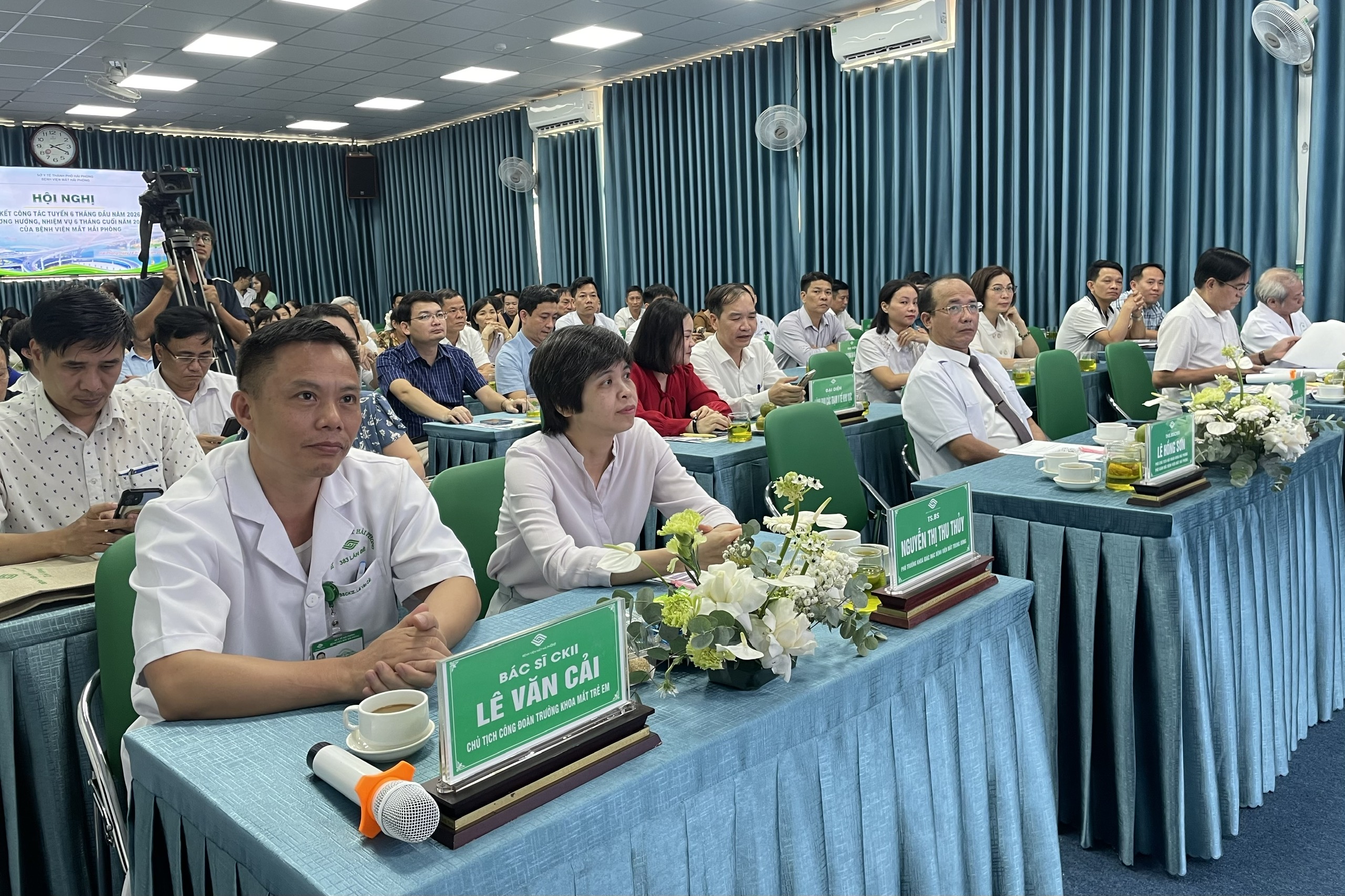 Gallery - Bệnh viện Mắt Hải Phòng nâng cao hiệu quả công tác chỉ đạo tuyến - image 1