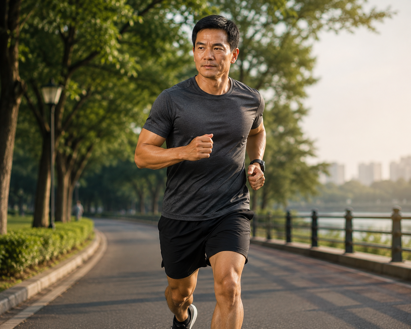 Sau tuổi 50, nam giới mỡ máu cao nên chạy bộ hay tập sức mạnh? - Ảnh 1.