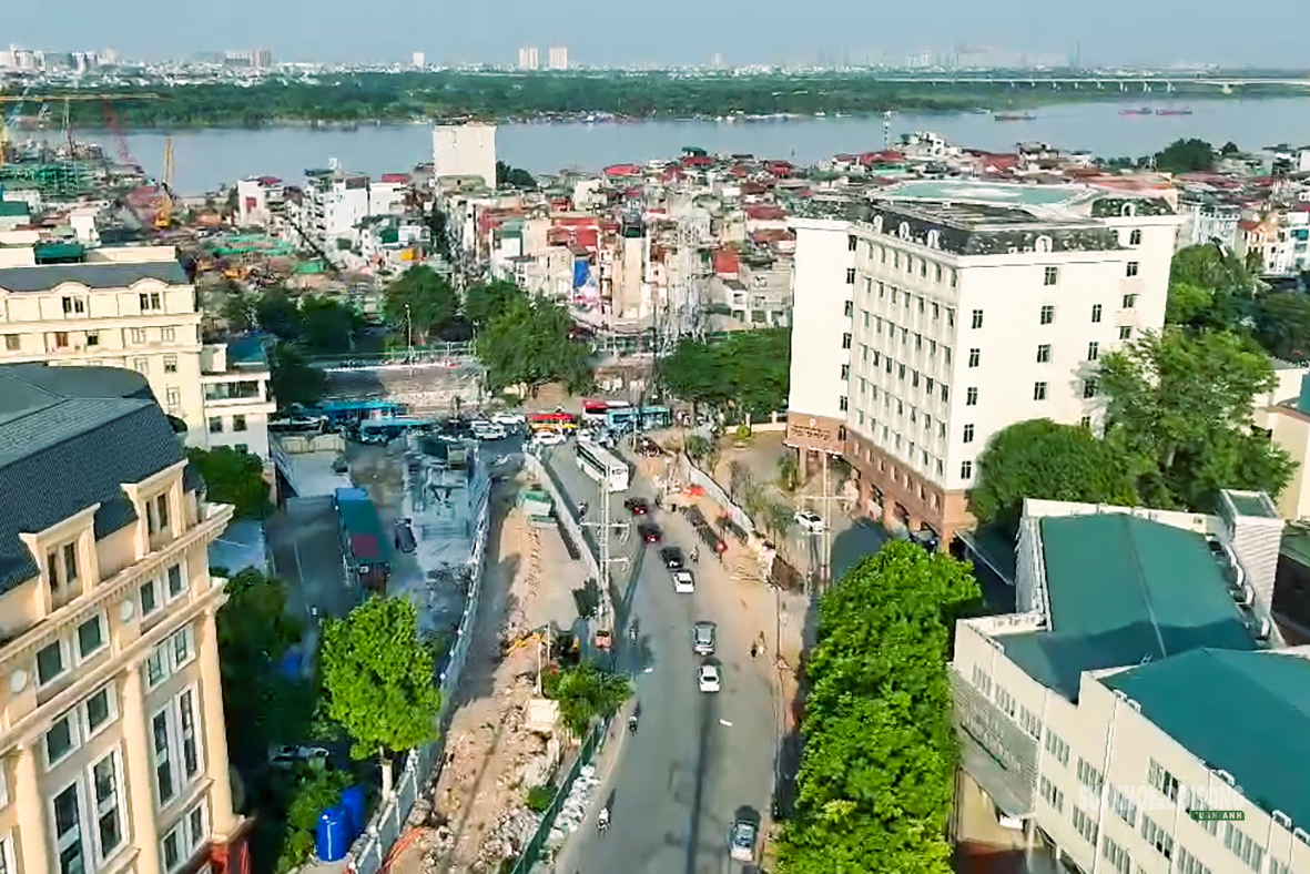 Cầu Trần Hưng Đạo tăng tốc thi công - Ảnh 2.